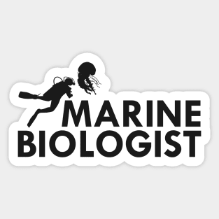 Marine Biologist Sticker